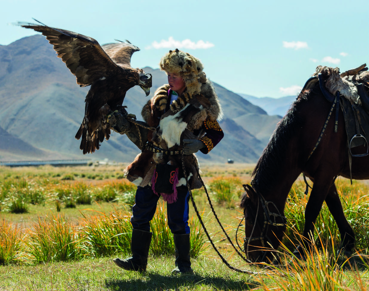 Eagle hunter, western Mongolia