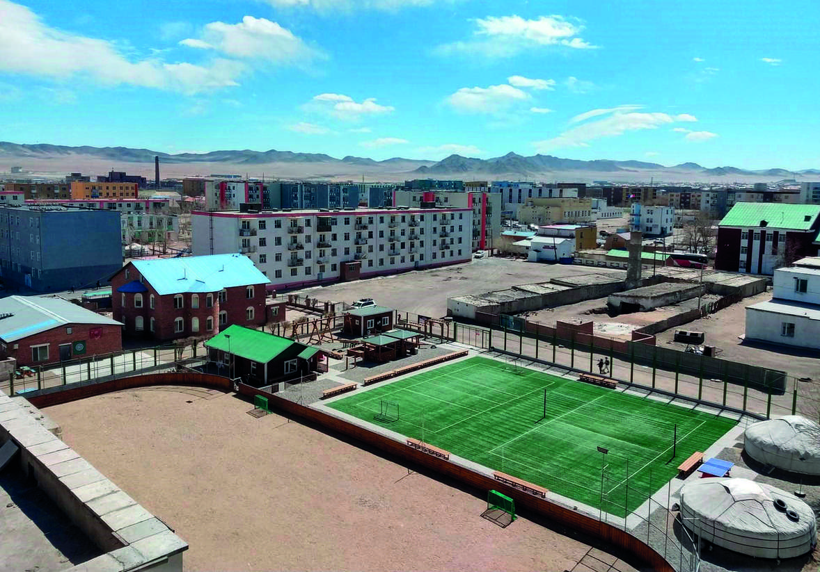 Aerial view of Grandhagen Activity Park
