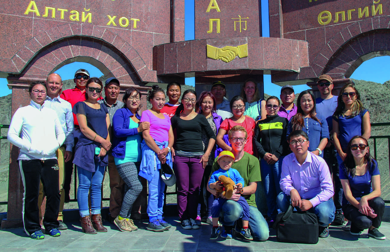 NLM-M staff in Bayan-Ulgii